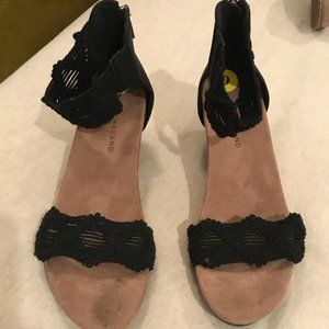 Lucky Brand Kierony Ankle Cuff Wedge Sandal